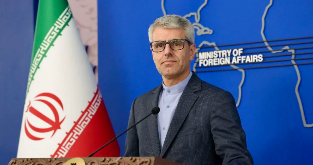 Esmail Baghaei, portavoz del Ministerio de Exteriores iraní.