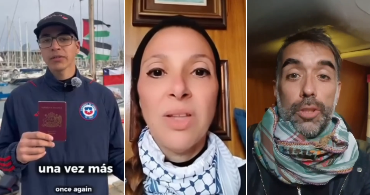 Israel liberó a chilenos y más de 400 tripulantes de la flotilla Global Sumud