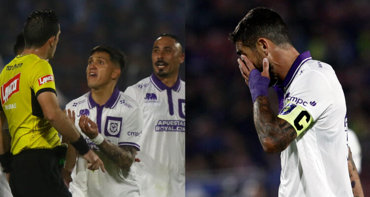 Joaquín Larrivey critica a árbitro Mario Salvo tras La U Deportes Concepción