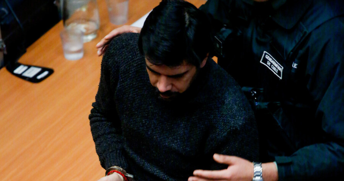 Joaquín Lavín León tras decretarse su prisión preventiva, durante este viernes.