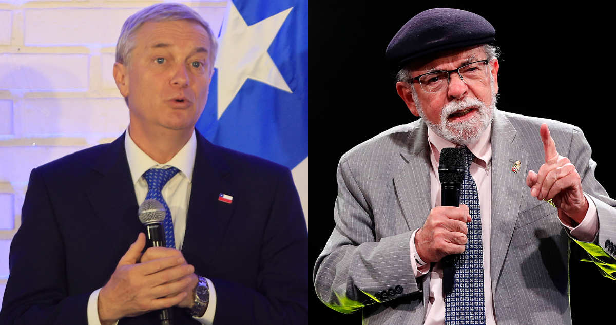 Foto de José Antonio Kast y José Maza