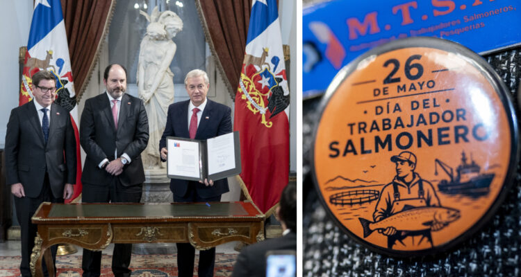 Kast resalta relevancia de acuicultura para Chile junto con instaurar el Día del Trabajador del Salmón