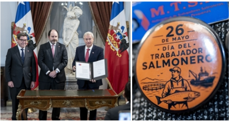 Kast resalta relevancia de acuicultura para Chile junto con instaurar el Día del Trabajador del Salmón