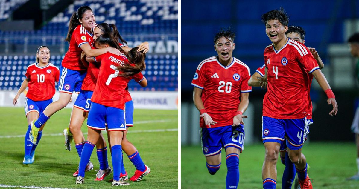 La Roja ya tiene rivales para Mundial Sub 17 Femenino y Masculino.