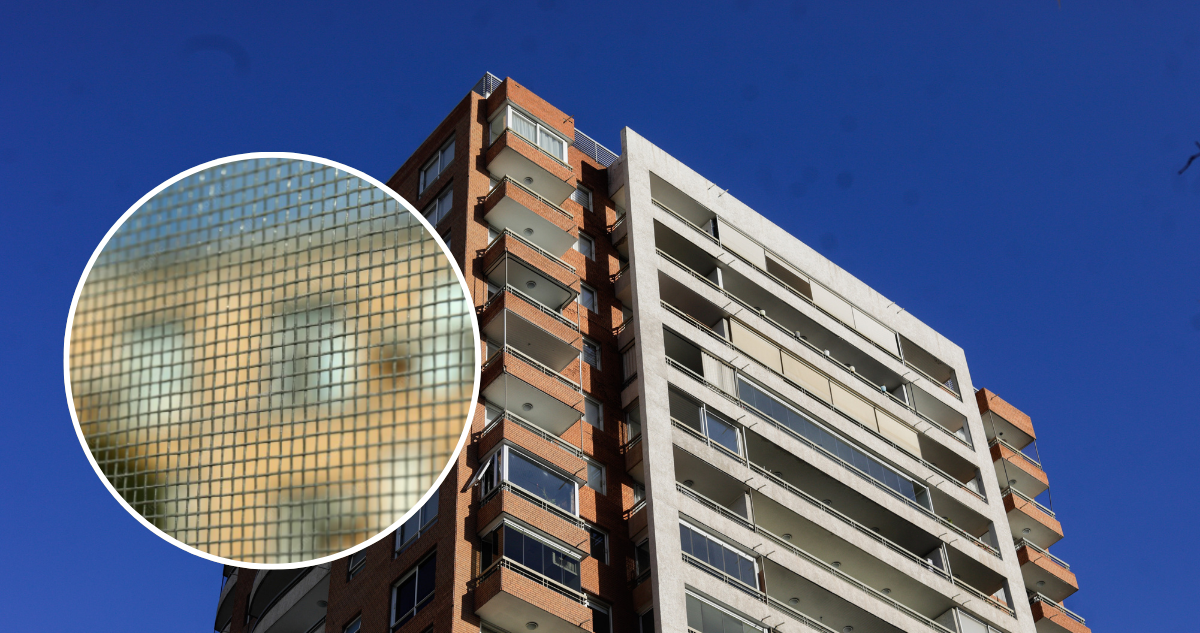Ley Valentín: el proyecto que exige la instalación de mallas para impedir caídas desde edificios