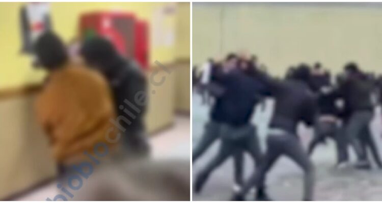 Estudiantes quedan libres tras masiva riña en Liceo de Talcahuano