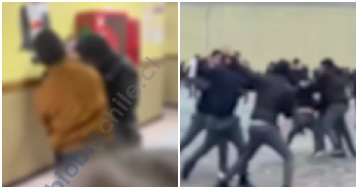 Estudiantes quedan libres tras masiva riña en Liceo de Talcahuano