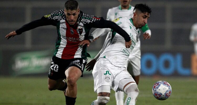 Palestino y Audax Italiano igualaron por la Liga de Primera.