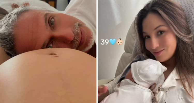 Pedro Lladser y su pareja, Ignacia Lladser