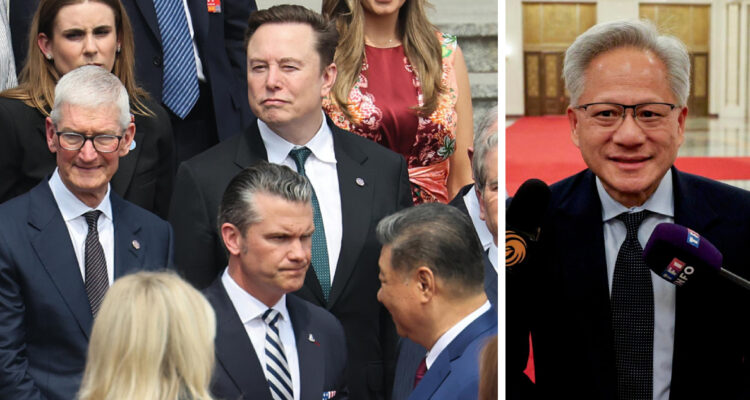 Los grandes empresarios de EEUU se sientan en la mesa de negociaciones entre Trump y Xi
