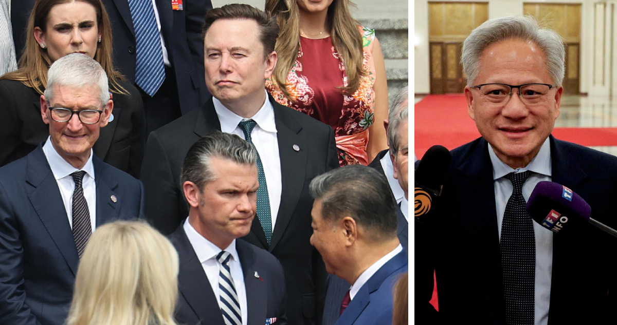 Los grandes empresarios de EEUU se sientan en la mesa de negociaciones entre Trump y Xi