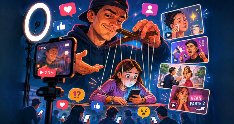 Manipulación de creadores de contenido