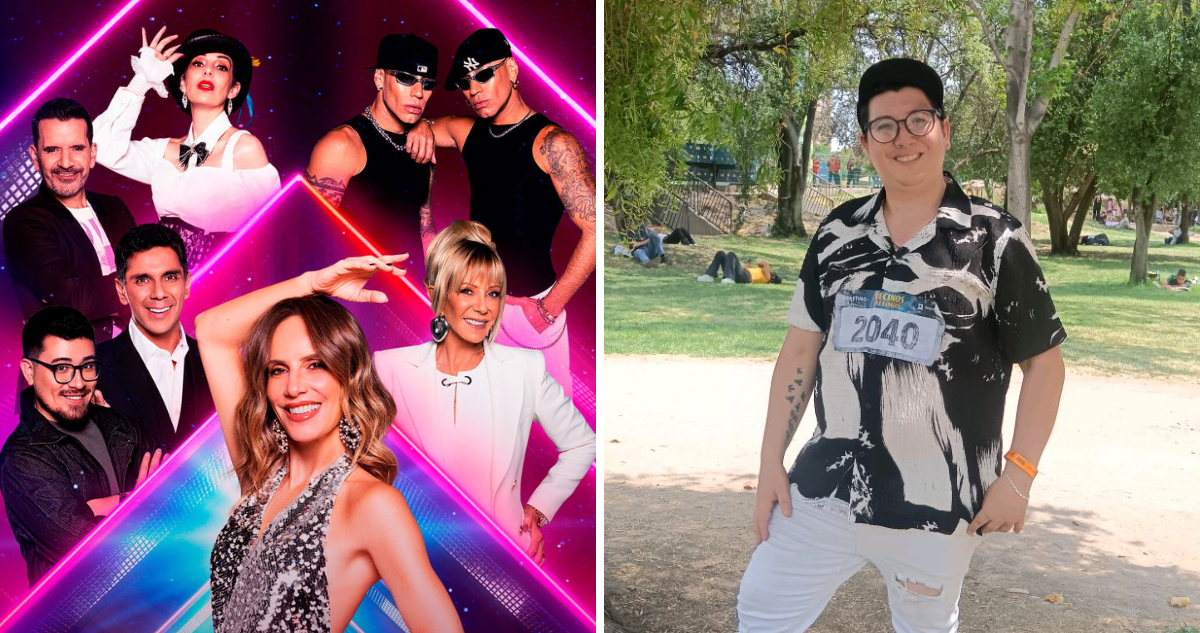 Foto promocional de ‘Fiebre de Baile’ y foto de perfil de Manuel Trejo, Manu TV.