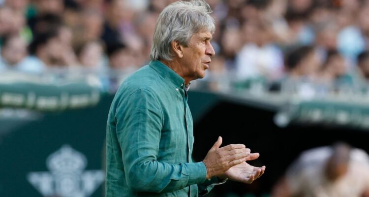 Manuel Pellegrini en el Real Betis.
