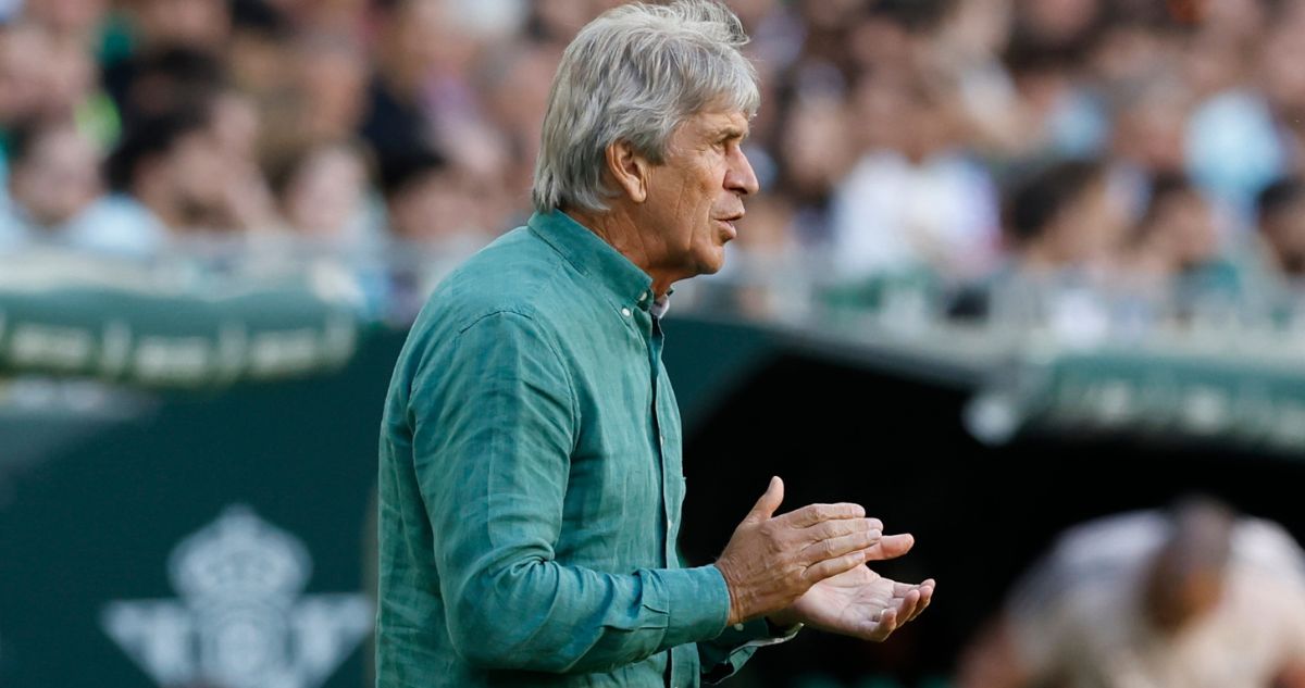 Manuel Pellegrini en el Real Betis.