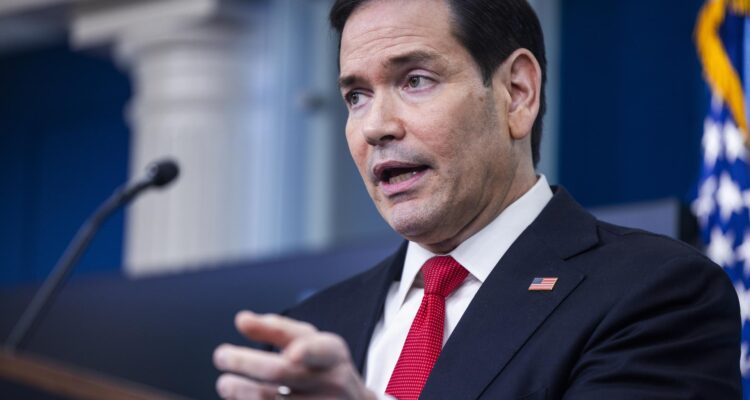 El secretario de Estado estadounidense, Marco Rubio