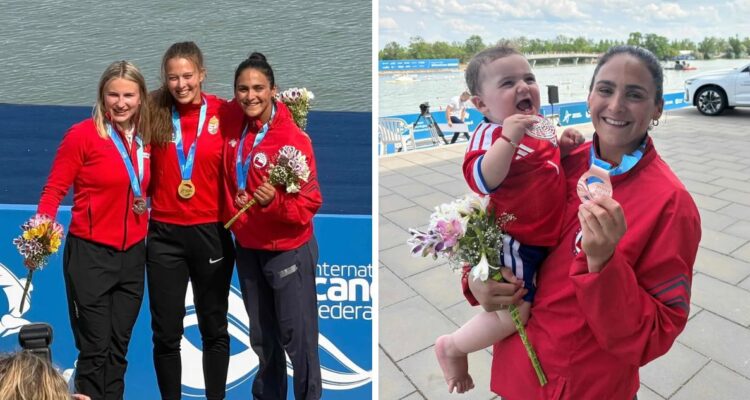 María José Mailliard celebró el Día de la Madre con nueva medalla: podio en Copa Mundial en Hungría