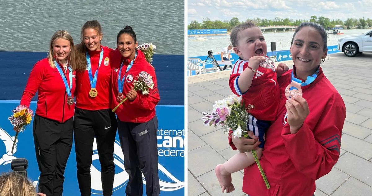 María José Mailliard celebró el Día de la Madre con nueva medalla: podio en Copa Mundial en Hungría