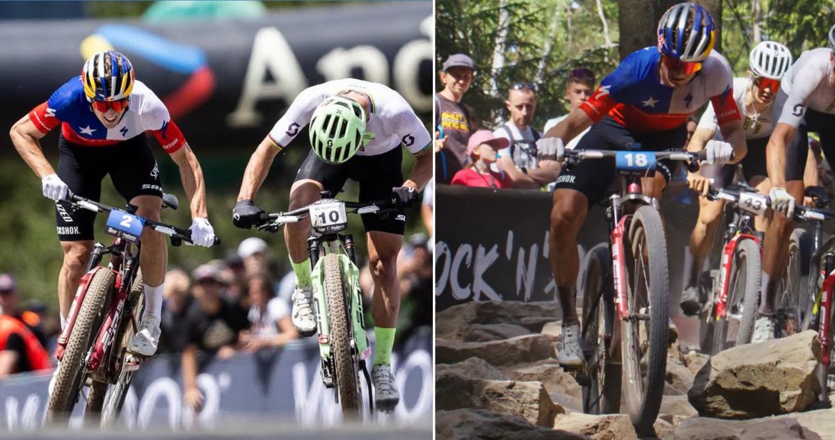 Martín Vidaurre mountainbike