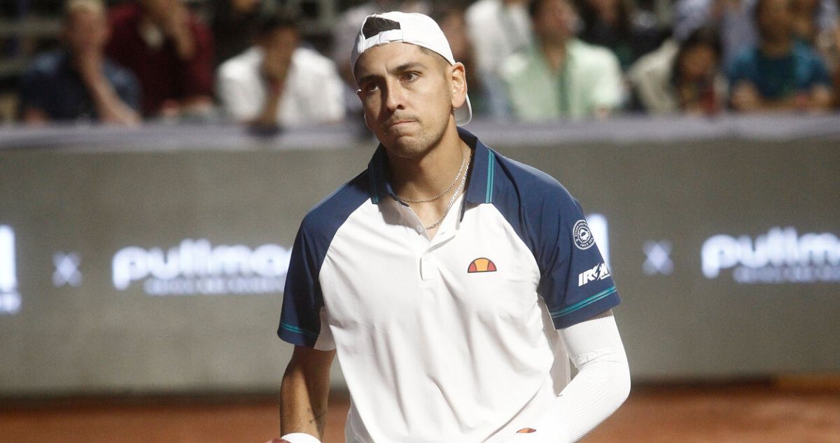 Alejandro Tabilo quedó eliminado del Masters 1.000 de Roma.
