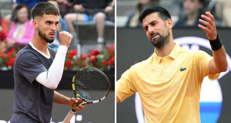 Djokovic fue eliminado por el joven Prizmic en el Masters 1.000 de Roma.