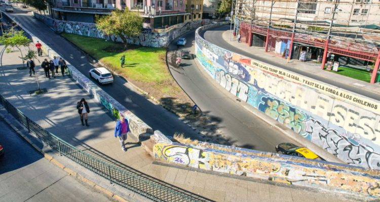 Mejoras en luminarias y pavimentos: anuncian obras en el Polígono Diagonal Paraguay en Santiago Centro