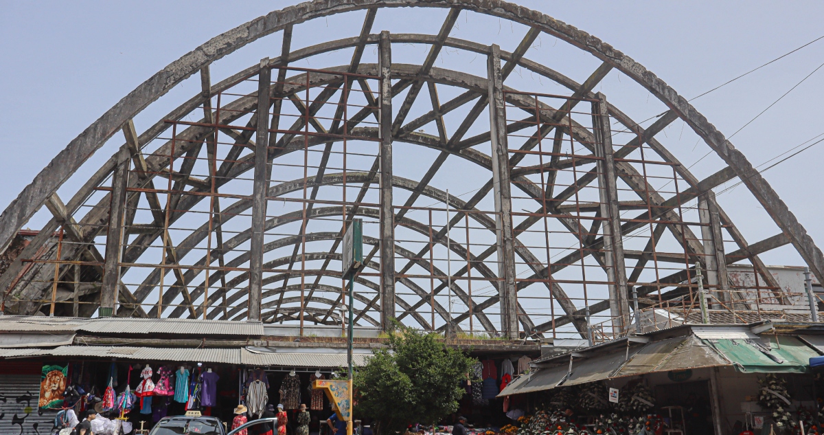 Mercado de Concepción primera piedra