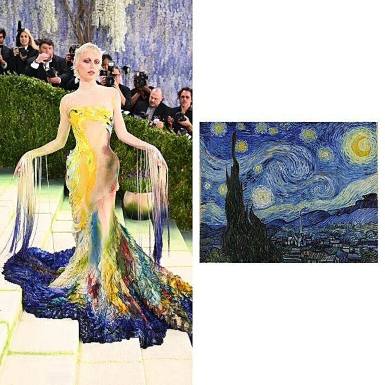 De Monet a Kanawa: las referencias artísticas de los vestidos y looks de la Met Gala 2026
