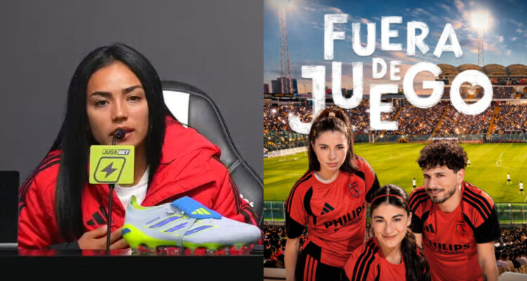 Michelle Acevedo jugadora de Colo Colo se pronuncia por serie de fútbol femenino en TVN