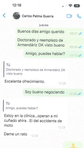 Chat entre Migueles y Palma