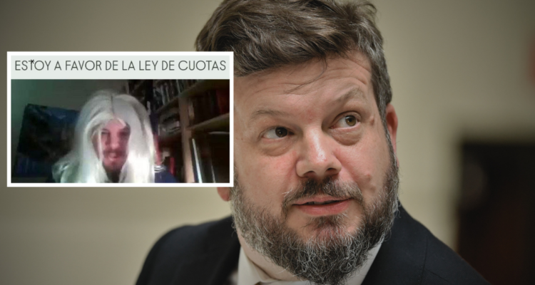 “Mis más sororos saludes a todes”: Kaiser se burla de proyecto para aumentar mujeres en el Congreso