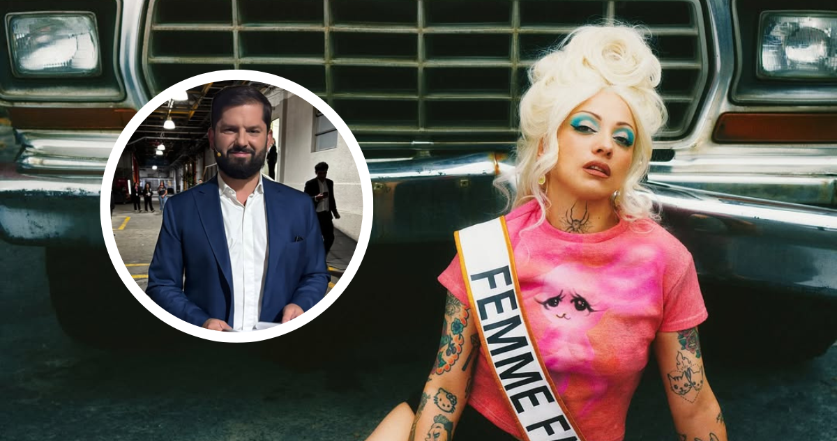 Un fan más: expresidente Boric llega al Movistar Arena a disfrutar del concierto de Mon Laferte