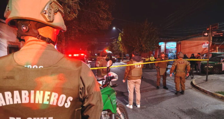 Mortal tiroteo en pleno centro de Rancagua deja una mujer fallecida