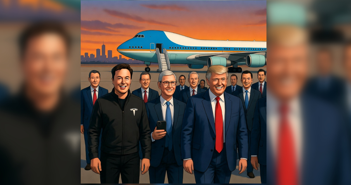 Trump viajará a China escoltado por Elon Musk, Tim Cook y otros 14 ejecutivos, pero sin CEO de Nvidia