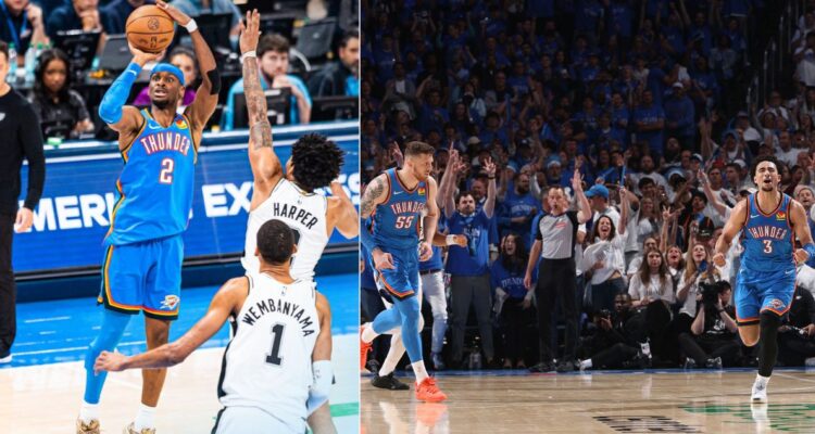 NBA: OKC Thunder venció a los Spurs en el segundo juego de la final del Oeste