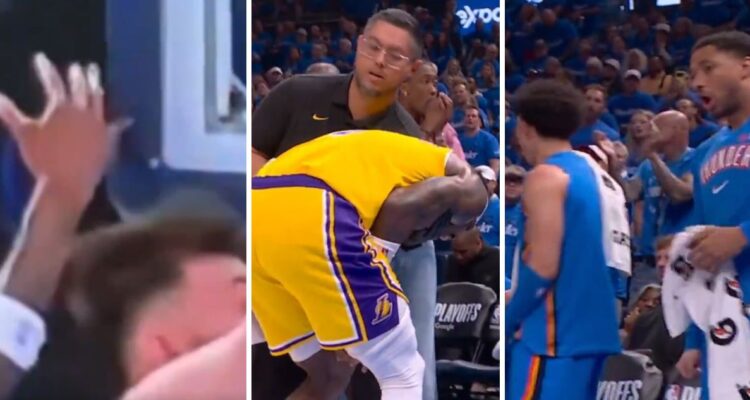 Jared Vanderbilt sufrió terrible lesión en Playoffs de NBA.