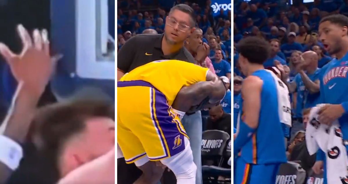 Jared Vanderbilt sufrió terrible lesión en Playoffs de NBA.