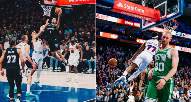 La NBA continúa llena de emociones en los playoffs