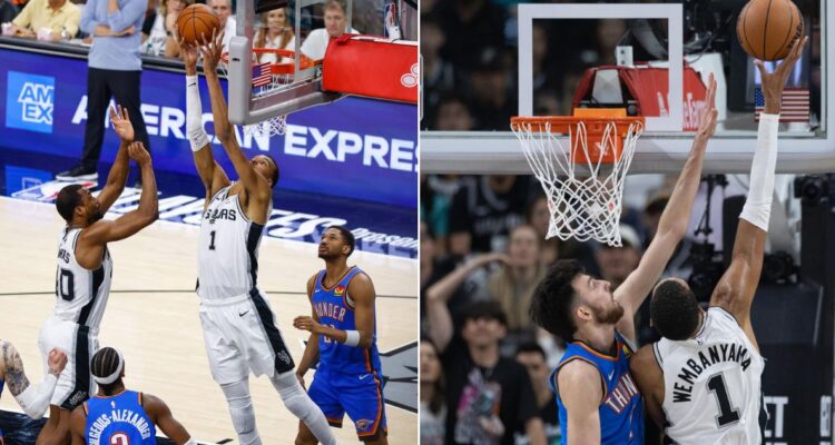 Los San Antonio Spurs vencieron a OKC Thunder y las Finales del Oeste de la NBA quedaron igualadas