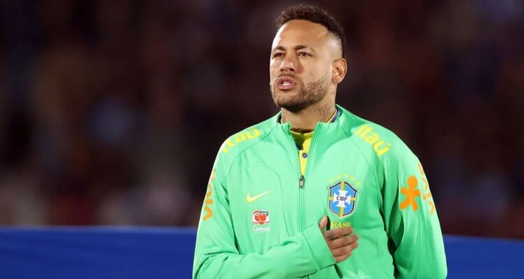 Neymar en la Selección de Brasil previo al Mundial