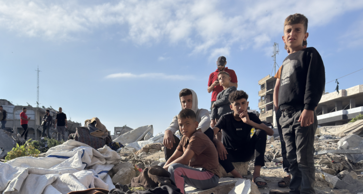 Niños en gaza