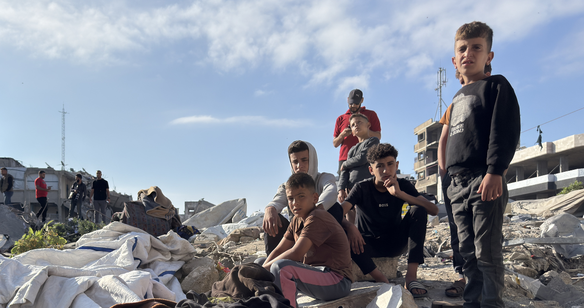 Niños en gaza