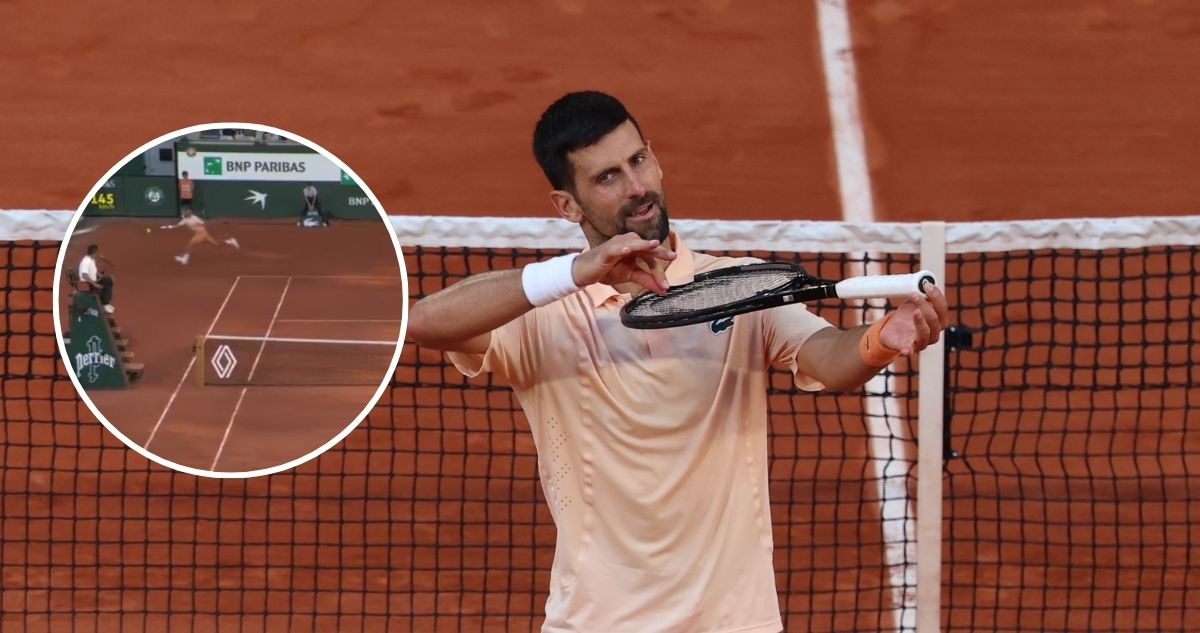 Novak Djokovic en Roland Garros
