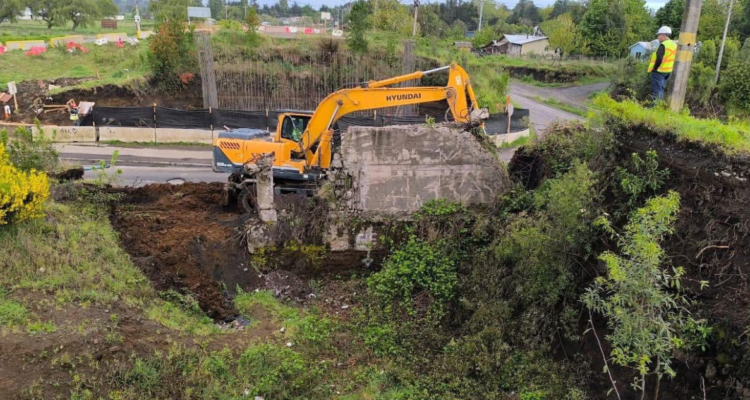 Avanzan obras de mejoramiento en Ruta Internacional CH-215 en la provincia de Osorno