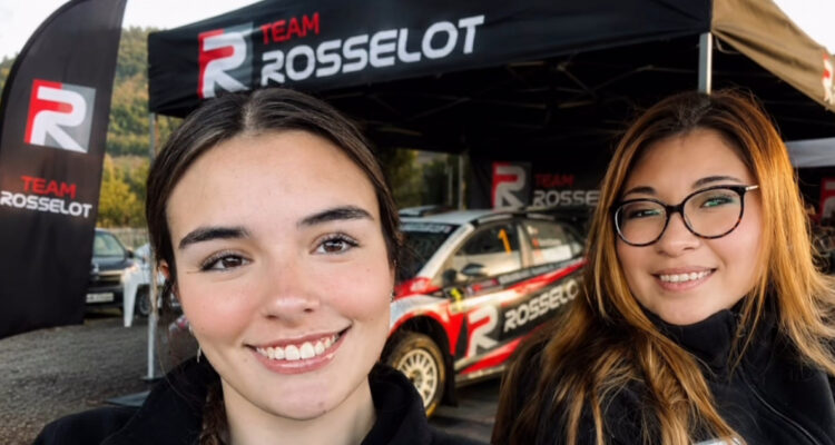 Paloma Cid y Colomba Stuardo en el RallyMobil de Arauco
