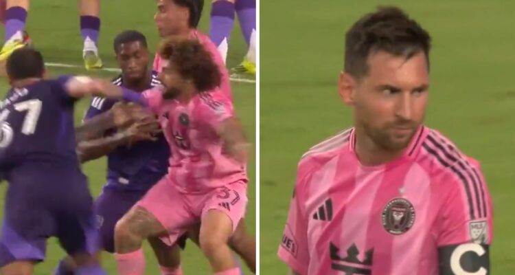 Penal de Falcón y remontada al Inter Miami provocó la furia de Lionel Messi.