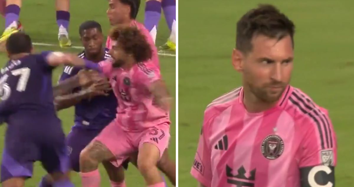 Penal de Falcón y remontada al Inter Miami provocó la furia de Lionel Messi.