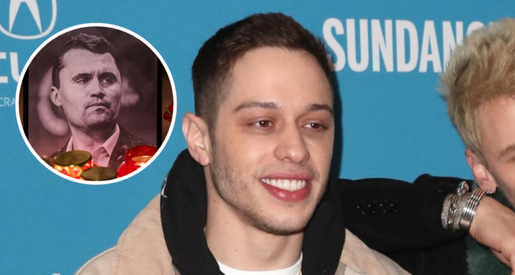 Pete Davidson y en miniatura Charlie Kirk