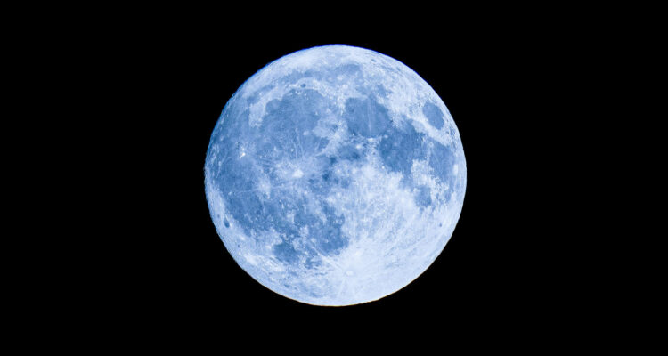 Imagen referencial para ilustrar una Luna Azul