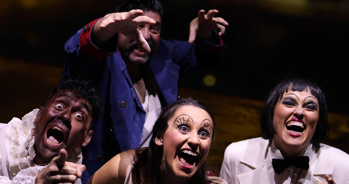 teatro la obra Cómicos sin Candilejas